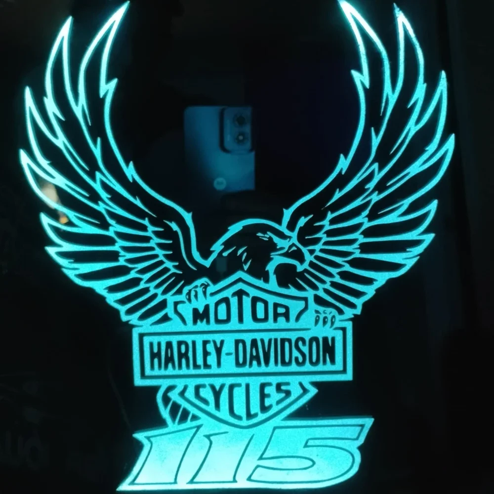 Harley-Davidson LED Mirror1